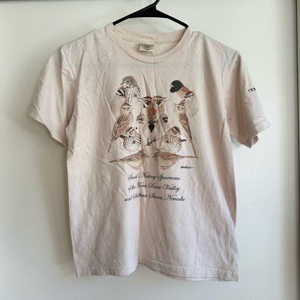 vintage bird graphic tee